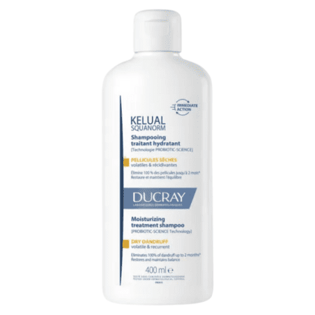 DUCRAY Kelual squanorm hydratačný šampón suché lupiny 400 ml DUCRAY www.bohre.sk