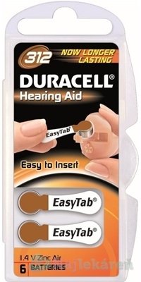 DURACELL HA 312 EASYTAB 1.4V batérie Duracell www.bohre.sk