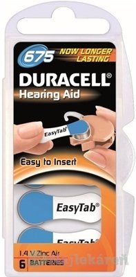DURACELL HA 675 EASYTAB 1.4V batérie Duracell www.bohre.sk