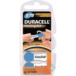 DURACELL HA 675 Easytab 1.4V batérie 6 kusov DURACELL www.bohre.sk