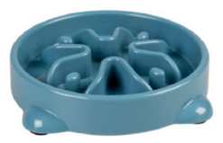 DUVO+ miska pre psy na pomalé jedenie, modrá 300ml - S - 19x19x4cm Duvo+ www.bohre.sk