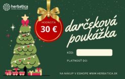 Darčeková poukážka Herbatica v hodnote 30€ Herbatica www.bohre.sk