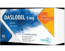 Daslodil 5mg na alergiu 10 tabliet Saneca Pharmaceuticals, a.s. www.bohre.sk