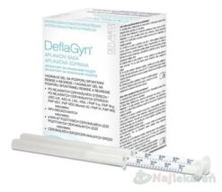 DeflaGyn aplikačná súprava vaginálny gél 150 ml + 2 aplikátory Deflagyn www.bohre.sk