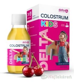 Delta Colostrum Kids Čerešňa tekuté 125 ml DELTA MEDICAL www.bohre.sk