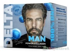 Delta MAN Power COLLAGEN 8000 mg jahoda-citrón 240 g DELTA MEDICAL www.bohre.sk