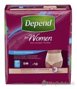 Depend Normal ženy S/M 10 ks Depend www.bohre.sk