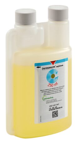 Dermanorm oil pre zdravú kožu a srsť mačiek, psov a koní 250ml Vetoquinol www.bohre.sk
