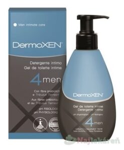DermoXEN 4 men intímny čistiaci gél 125 ml DermoXEN www.bohre.sk