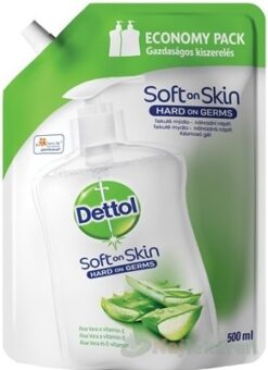 Dettol náhradná náplň do tekutého mydla 500ml Dettol www.bohre.sk