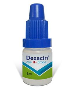 Dezacin eye H+ drops očné kvapky pre psy a mačky 8ml Dezacin www.bohre.sk