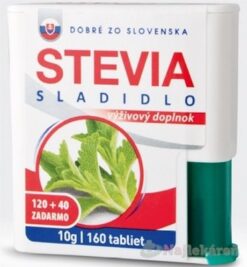 Dobré z SK STEVIA 120+40 zadarmo(160 ks) Dobré zo Slovenska www.bohre.sk