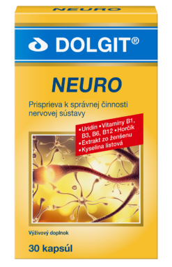 Dolgit Neuro 30 kapsúl Dolgit www.bohre.sk