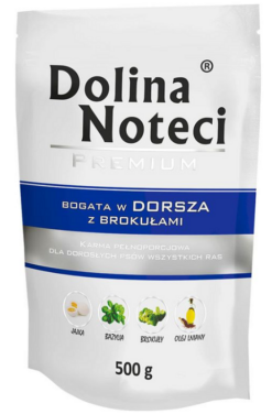 Dolina Noteci Premium Treska s brokolicou 500 g Dolina noteci www.bohre.sk