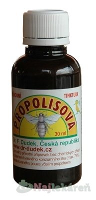 Dr. Dudek propolisová tinktúra prírodná 30 ml Dr. Dudek www.bohre.sk