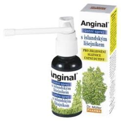 Dr. Müller ANGINAL Ústny sprej s islandským lišajníkom 30 ml Anginal www.bohre.sk