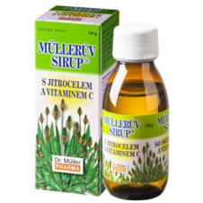 Dr. Müller Müllerov sirup so skorocelom a vit. C 245 ml Dr. Müller Pharma www.bohre.sk