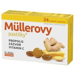 Dr. Müller Müllerove Pastilky PROPOLIS ZÁZVOR Vitamín C 24 ks Dr. Müller Pharma www.bohre.sk