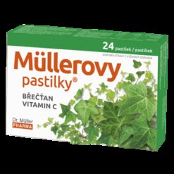 Dr. Müller Müllerovy pastilky s břečťanem 24 ks Dr. Müller Pharma s.r.o. www.bohre.sk
