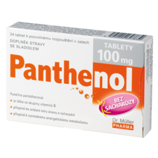 Dr. Müller Panthenol 100 mg tabliet 24 x 100 mg Dr. Müller Pharma www.bohre.sk