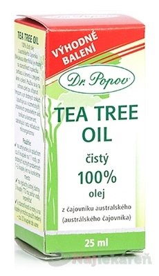 Dr. Popov Tea Tree oil 25 ml Dr. Popov www.bohre.sk