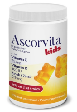 Dr. Theiss Ascorvita Kids želé medvedíky 60 ks Dr. Theiss www.bohre.sk