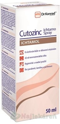 Dr.Konrad Cutozinc Ichtamo Spray 50 ml Dr Konrad www.bohre.sk