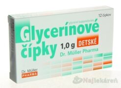 Dr.Müller Glycerinové čípky 12 x 1 g Dr. Müller Pharma www.bohre.sk