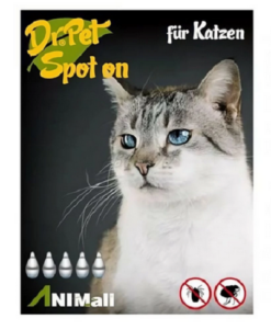 Dr.Pet spot-on pipety pre mačky 5x1ml Dr.Pet www.bohre.sk