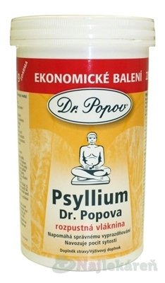 Dr.Popov Psyllium Dóza 240 g Dr. Popov www.bohre.sk