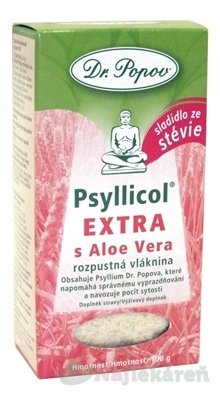 Dr.Popov psyllicol extra s Aloe Vera 100 g Dr. Popov www.bohre.sk