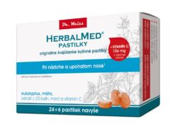 Dr.Weiss eukalyptus mäta 20 bylín vit.C pastilky 30 ks Simply You www.bohre.sk