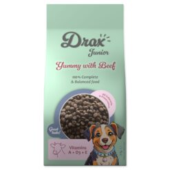 Drax Junior Dog s hovädzím 3 kg Drax www.bohre.sk