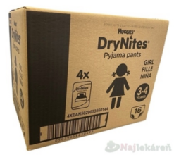 DryNites natah.kalh.chlapci 3-4roky/12-21kg/4x16ks Kimberly-Clark A.S. www.bohre.sk