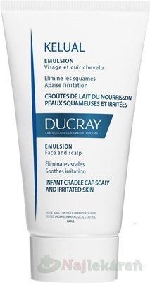 Ducray Kelual emulzia na mliečne chrasty pre deti od narodenia 50 ml Ducray www.bohre.sk