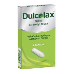 Dulcolax preháňadlo 6 čapíkov Dulcolax www.bohre.sk