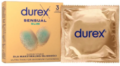 Durex Sensual Slim 3 ks Durex www.bohre.sk