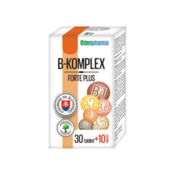 EDENPHARMA B-komplex forte plus 30 + 10 tabliet ZADARMO EDENPharma www.bohre.sk