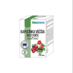 EDENPHARMA Kapucínka väčšia akut forte 20 tabliet EDENPharma www.bohre.sk