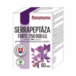 EDENPHARMA Serrapeptáza forte 250 000 I.U. 60 tabliet EDENPharma www.bohre.sk