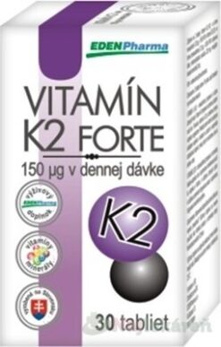 EDENPharma VITAMÍN K2 Forte, 30 tbl EdenPharma www.bohre.sk