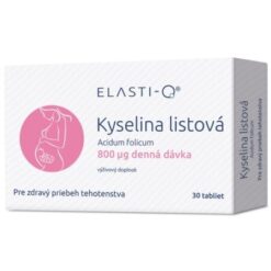 ELASTI-Q Kyselina listová 800 30 tabliet Elasti-Q www.bohre.sk