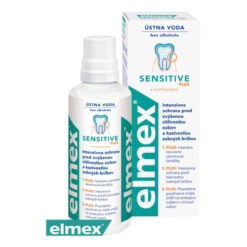 ELMEX Sensitive plus ústna voda 400 ml ELMEX www.bohre.sk