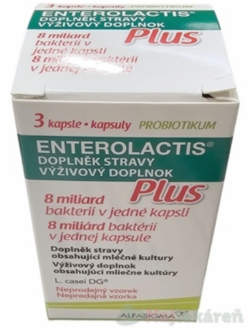 ENTEROLACTIS Plus 319mg vzorka 3ks Enterolactis www.bohre.sk