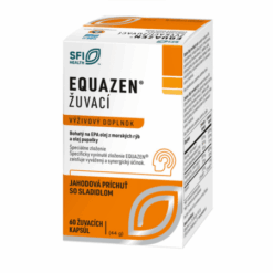 EQUAZEN Žuvací jahoda 60 kapsúl Equazen www.bohre.sk
