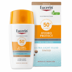 EUCERIN Sun ultra ľahký fluid SPF 50+ stredne tmavý 50 ml EUCERIN www.bohre.sk
