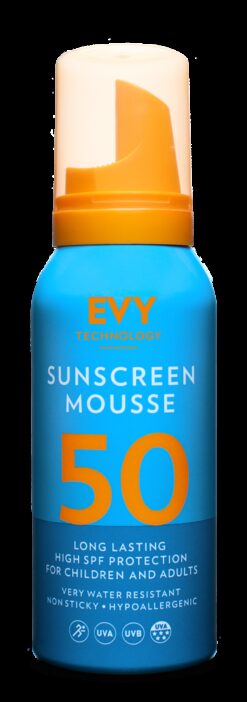 EVY Sunscreen Mousse SPF 50 opaľovacia pena 100ml EVY Technology www.bohre.sk