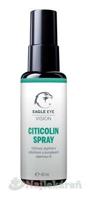Eagle Eye Vision CITICOLIN orálny sprej 40 ml Innomedis AG www.bohre.sk