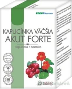 EdenPharma Kapucínka väčšia Akut Forte 20 tabliet EdenPharma www.bohre.sk
