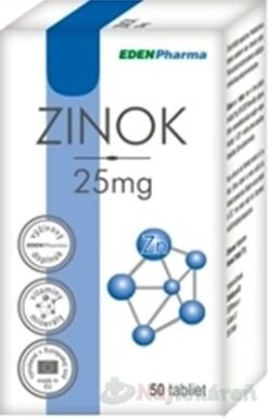 EdenPharma Zinok 25 mg 50 tabliet EdenPharma www.bohre.sk